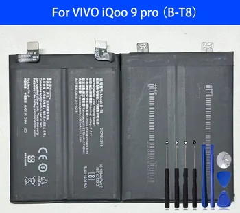 100% Оригинальный аккумулятор B-T8 для VIVO iQOO 9 pro, замена телефона Bateria
