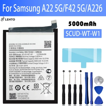 100% Оригинальный Аккумулятор SCUD-WT-W1 для Samsung SM-A226 Galaxy A22 5G SCUD-WT-W1 WT-N1 + Бесплатные инструменты