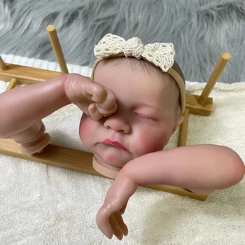19-дюймовые уже окрашенные детали куклы Реборн Levi Реалистичная детская 3D-картина с видимыми венами, Тканевый корпус в комплекте