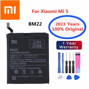 2023 Года 3000 мАч BM22 Xiao mi Оригинальный Аккумулятор для Xiaomi Mi 5 Mi5 M5 Высококачественный Сменный Аккумулятор для телефона + Инструменты