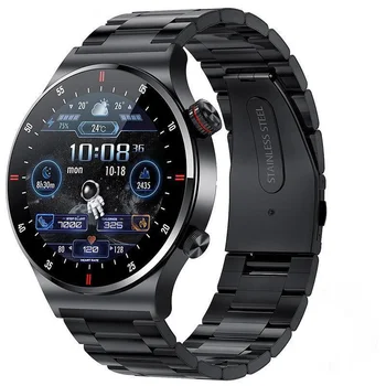 2023 Новые Смарт-часы QW33 Bluetooth Call NFC Контроль Доступа HR Spo2 Мониторинг состояния Здоровья Кнопка Поворота С Двумя Меню В Стиле Smartwatch