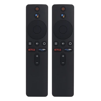 2X XMRM-006A Для Xiaomi TV 4X50 L65M5-5SIN Prime Video Netflix Smart TV Mi Box 4K Bluetooth Голосовой Пульт Дистанционного Управления