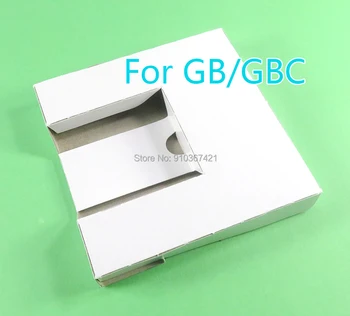 50 шт. Замена для игровой консоли GB GBC Новая упаковочная коробка Картонный внутренний вставной лоток Розничная упаковка карты игрового плеера для GBC