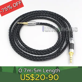 8-жильный посеребренный черный кабель для наушников JBL Live 650BTNC 500BT E55BT T750BTNC LN006580