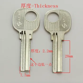 B286 Пустой ключ с правой канавкой для ключей от дверей дома 20 шт./лот