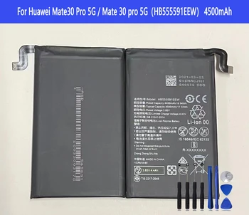 HB555591EEW Аккумулятор Для Huawei Mate30 Pro 5G/Mate 30 pro 5G Ремонтная Деталь Оригинальной Емкости Аккумуляторы для телефонов Bateria