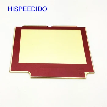 HISPEEDIDO 50 шт./лот, красный цвет для GBA SP, красная пластиковая защитная пленка для экрана и линз для Game Boy, модель Advance SP
