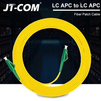 LC APC к LC APC Симплексный 2,0 мм 3,0 мм ПВХ Одномодовый Оптоволоконный Патч-кабель Волоконно-Оптический Патч-корд