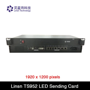Linsn TS952 Посылочная коробка светодиодный контроллер экрана 2,6 миллиона пикселей с поддержкой DVI, HDMI