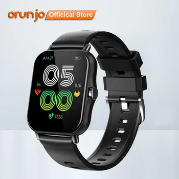 Orunjo S38 Смарт-Часы Для Измерения Артериального Давления, частоты сердечных сокращений IP67, Водонепроницаемые, Для Отслеживания Фитнеса, Спортивные Умные Часы Для Мужчин, Носимые