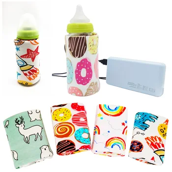 USB Подогреватель для молока и воды, Прогулочная коляска, Изолированная сумка, Подогреватель для бутылочек для кормления, Подогреватель для детских бутылочек, Аксессуары для малышей