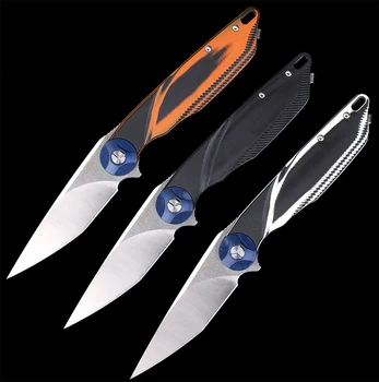Y-START LK5024 Флиппер D2 Лезвие Складной Нож Шарикоподшипниковая Шайба G10 Ручка Открытый Кемпинг Охотничий Карманный Нож EDC Инструменты