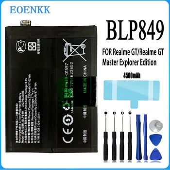Аккумулятор BLP849 849 для OPPO Realme GT Master Explorer Edition, ремонтная деталь, оригинальные аккумуляторы для телефона Bateria