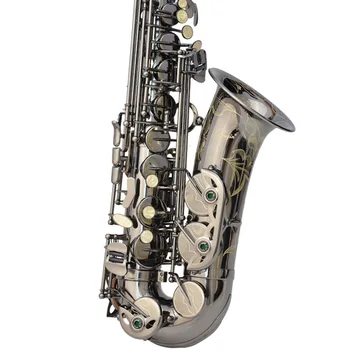Аксессуары для альтовых инструментов из черной никелированной латуни Professional Eb OEM China Sax Saxophone Alto