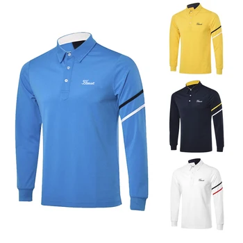 Весна лето Осень Новый спортивный костюм для гольфа, толстовка для гольфа, футболка с длинным рукавом, ветрозащитная
