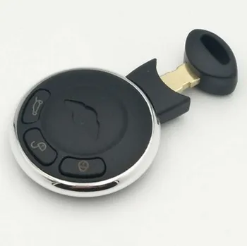 Высококачественный чехол для смарт-дистанционного ключа с 3 кнопками для BMW Mini сменный корпус ключа