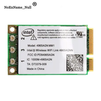 Двухдиапазонная Беспроводная карта 2,4 ГГц/5 ГГц 300 Мбит/с WiFi Link Mini PCI-E Для Intel 4965AGN NM1 Прямая поставка