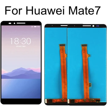 Для Huawei Mate7 ЖК-дисплей с сенсорным экраном Дигитайзер в сборе Замена для Huawei Mate 7 MT7 ЖК-дисплей