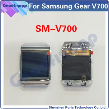 Для Samsung Gear V700 SM-V700 ЖК-дисплей с сенсорным экраном, дигитайзер, сборка, Замена запчастей