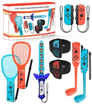 Для ножных ремней Switch, кольцо для ножных ремней Adventure, Эластичные спортивные ремни Nintendo, Теннисная ракетка, Меч для OLED-аксессуаров Switch
