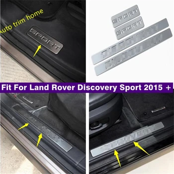 Защита порога, подходит для Land Rover Discovery Sport 2015-2021, Накладка На Педаль, накладка на порог, Аксессуары Из нержавеющей стали