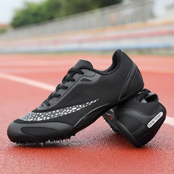 Кроссовки для спринта с шипами для бега, легкая профессиональная спортивная обувь для детей, мальчиков, девочек, женщин, мужчин