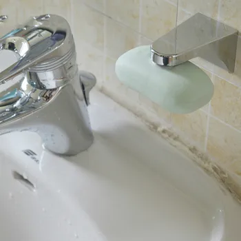 Магнитный держатель для хранения мыла для домашней ванной комнаты, Контейнер для мыла, прочное настенное крепление, адгезия, Держатель для хранения мыла