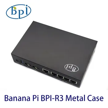 Металлический корпус Banana Pi BPI-R3, черная защитная коробка, применимо только к Banana Pi BPI-R3