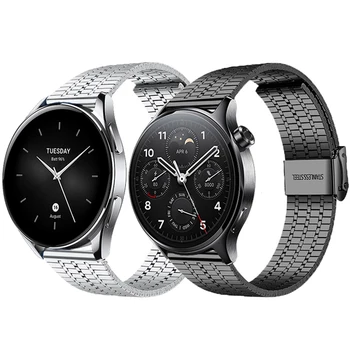 Металлический ремешок для часов Xiaomi Watch S1 Pro, Аксессуары для смарт-часов Xiaomi Watch S2, Браслеты Для xiaomi Watch S1, активный ремешок