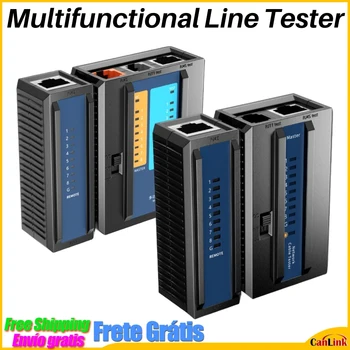Многофункциональный линейный тестер, Сетевой Кабельный Тестер, Компьютерная сеть, Телефонная линия Crystal Head, Инженерный домашний тест