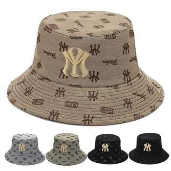Модная Рыбацкая шляпа-панама в стиле хип-хоп, Летняя Женская Шляпа-панама, Мужская шляпа Bob Femme Casquette, Мужская Охотничья шляпа Gorras Casquette