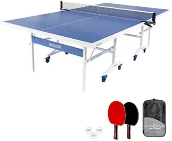 Набор для настольного тенниса 2013 Выберите стол для помещения или улицы, включает сетку, 2 лопатки и 3 мяча с чехлом