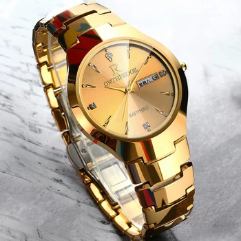 Новые роскошные брендовые мужские водонепроницаемые часы из вольфрамовой стали с датой, Мужские Спортивные часы, Мужские кварцевые наручные часы Relogio Masculino