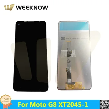Новый 100% Протестированный Для Motorola Moto G8 XT2045-1 ЖК-дисплей и замена сенсорного экрана в сборе черного Цвета Бесплатный инструмент
