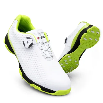 Обувь для гольфа PGM, мужские кроссовки, Летние кроссовки, дышащие шнурки с поворотом