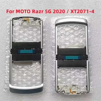 Оригинальная Средняя рамка Для MOTO Motorola Razr 5 5G 2020 XT2071-4 Средняя Рамка ЖК-Дигитайзер Экран Пластина Корпус Замена Шасси
