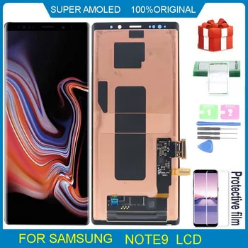 Оригинальный AMOLED Экран Для Galaxy Note 9 ЖК-дисплей с Сенсорным экраном Дигитайзер В Сборе Для Samsung Note9 SM-N960F N960U LCD