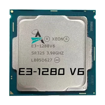 Подержанный процессор Xeon E3-1280V6 3,90 ГГц 8 М LGA1151 E3-1280 V6 Четырехъядерный настольный процессор E3 1280V6 Бесплатная доставка E3 1280 V6