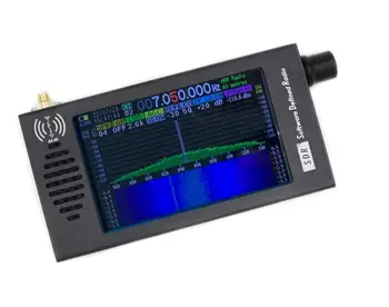 Портативный Программируемый радиоприемник SDR диапазона MW/SW/FM/Air DSP с цифровой демодуляцией CW/AM/SSB/FM/WFM + Аккумулятор