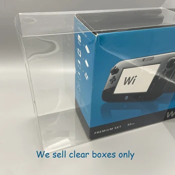 Прозрачная Коробка Для Хранения Дисплея игровой консоли WIIU, Коробка Для Защиты Коллекции ДОМАШНИХ Животных