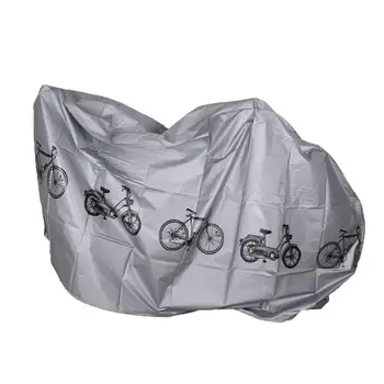 Серый Мото Байк мотоциклетные чехлы от Пыли Водонепроницаемый наружный внутренний дождевик, защитное покрытие для велосипеда, Скутера