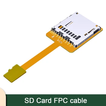 Удлинительный кабель microSD TF поддерживает устройство чтения карт памяти SDHC SDXC FPC с плоским мягким рядом, навигационный кабель B1912A/B1909B ADT-Link