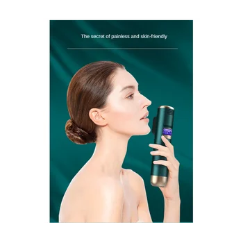 Устройство для удаления волос с температурой замерзания 2в1 Бытовое устройство для лазерной эпиляции Тела, Удаление волос подмышками, Зеленый Штекер ЕС