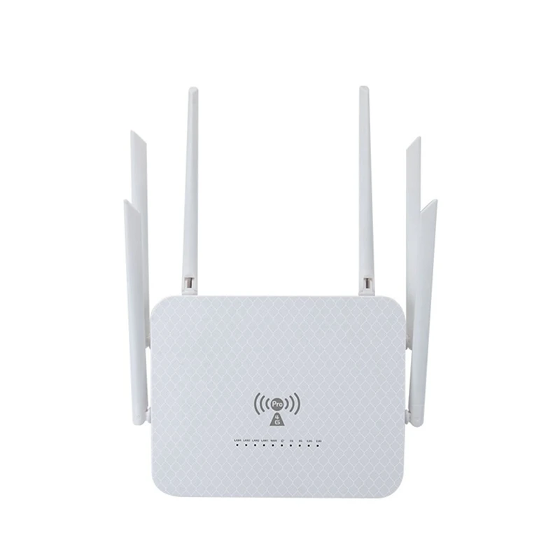 ABGZ-LT260A 1200 Мбит/с 2,4 G и 5,8 ГГц 4G Wifi-маршрутизатор Со слотом для SIM-карты LTE Мобильная точка доступа Порт RJ45 Для ПК-Камеры EU Plug