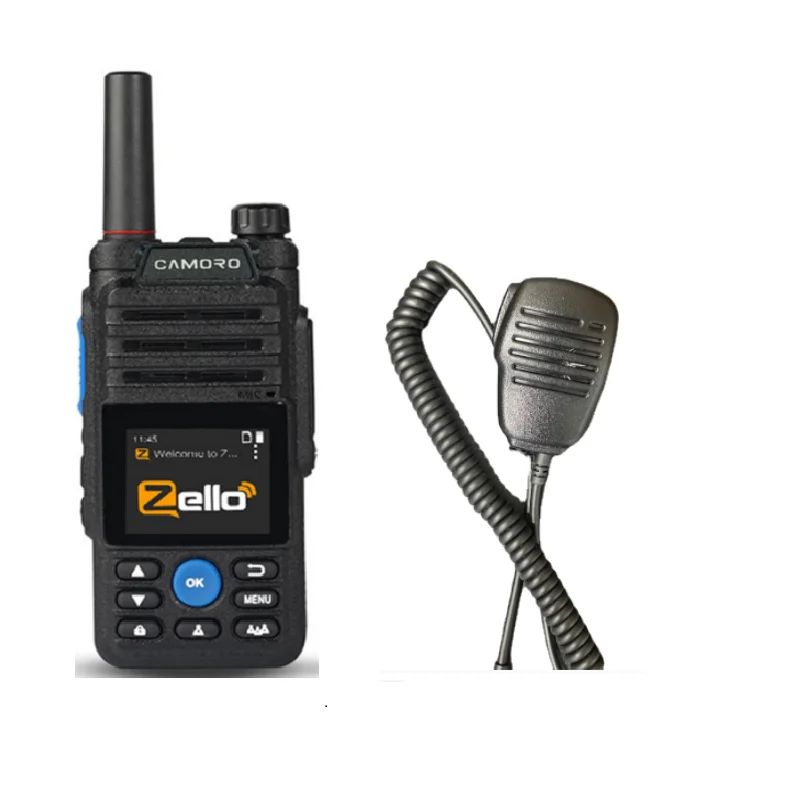 Realptt Микрофон Радио Zello Poc Радио Real Ptt Bluetooth Сеть 4G Портативная рация для Охоты Рация на тележке