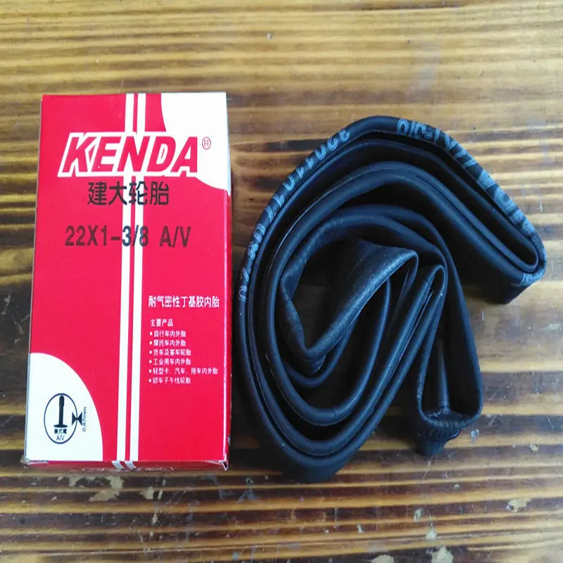 Внутренняя трубка велосипеда Kenda 22*1-3/8 1.75 Складная велосипедная шина AV BMX, детали для велосипедных резиновых шин, резиновые трубки