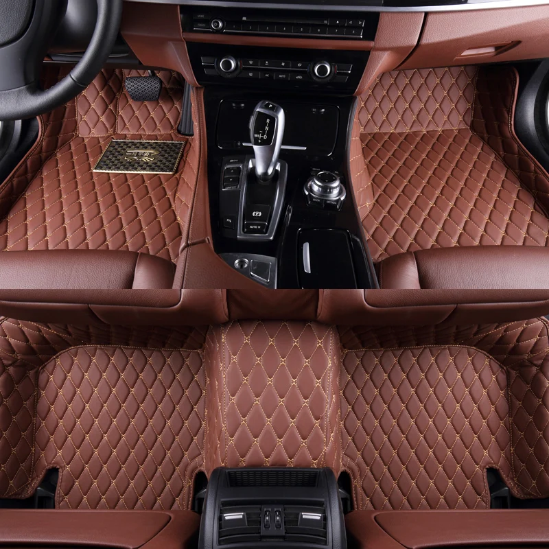 Прочный изготовленный на заказ кожаный красочный автомобильный коврик для Lexus RC XC10 RC F 2014 2015-2022, Аксессуары для автомобильных ковров, Детали интерьера Syling