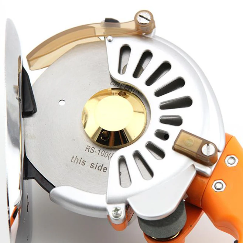 Электрический Циркулярный резак с прямым приводом 220 В Ручной станок для резки Отрезной Круглый Нож С ручной машиной для резки ткани