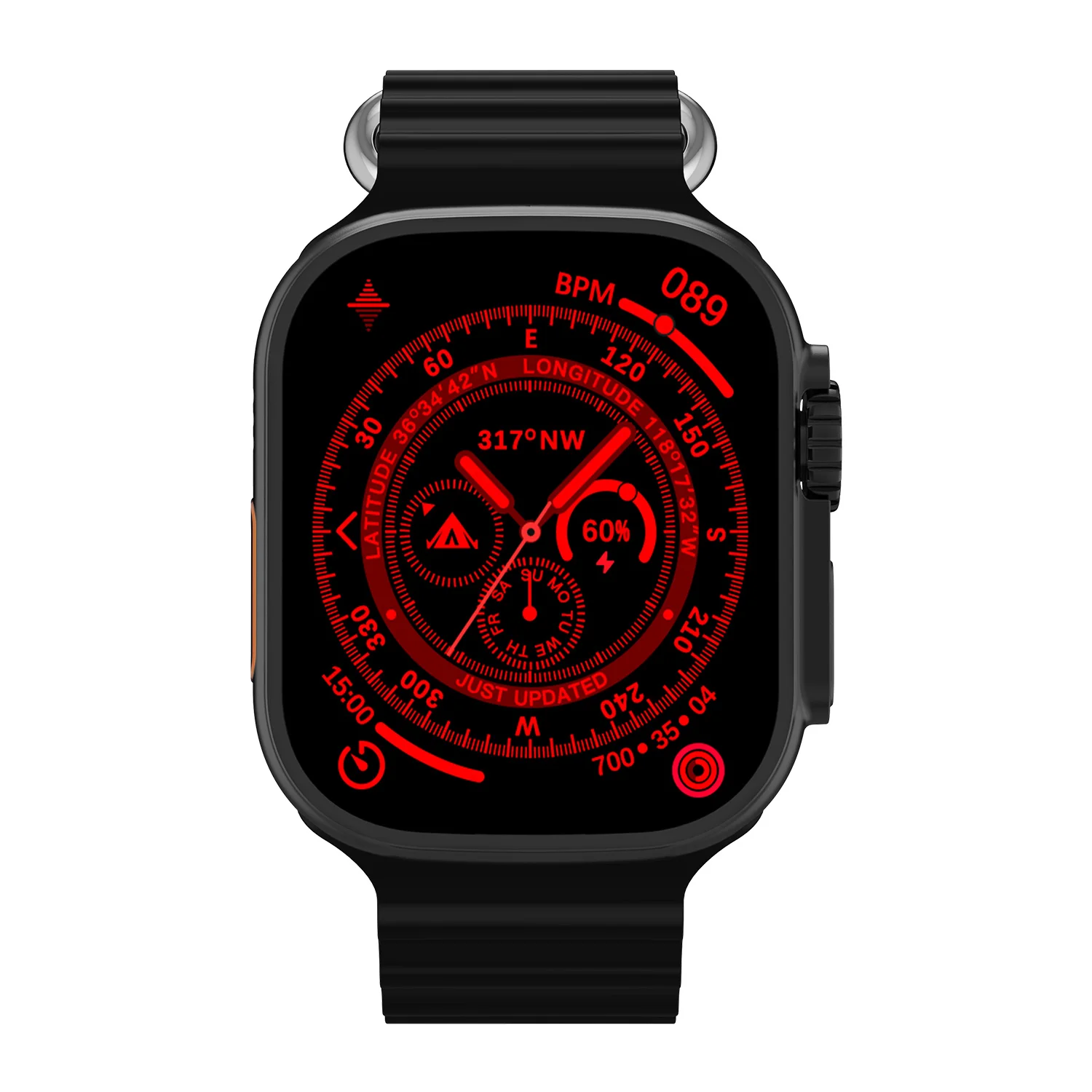 Модные часы S51 Bluetooth Call Watch Мониторинг уровня кислорода в крови, частоты сердечных сокращений, контроля сна, Мужские Женские спортивные смарт-часы для фитнеса