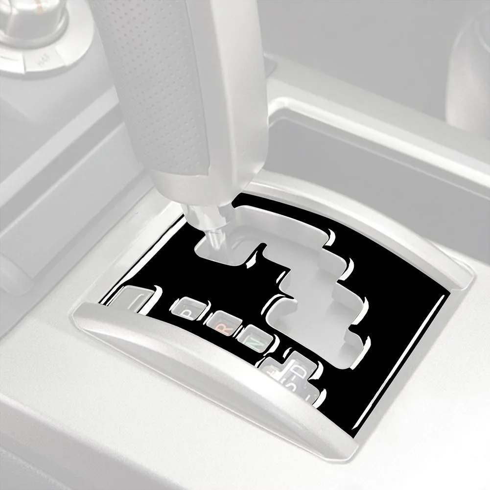 1 шт. Крышка панели переключения передач, цвет Пианино, Черная Внутренняя отделка панели переключения передач Для Toyota For 4Runner 2020 Для леворульных автомобилей